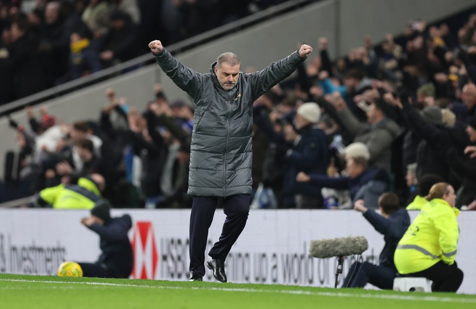 You are currently viewing ‘Are you not entertained?’ – Ange Postecoglou is all smiles after claims Tottenham ‘committed football suicide’