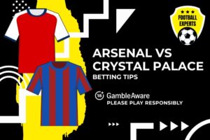 Read more about the article Arsenal vs Crystal Palace predictions, odds and betting tips