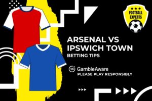 Read more about the article Arsenal vs Ipswich Town predictions, odds and betting tips