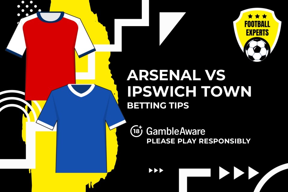 You are currently viewing Arsenal vs Ipswich Town predictions, odds and betting tips