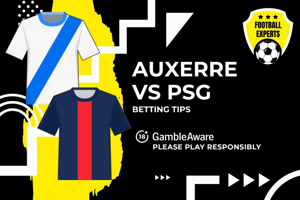 You are currently viewing Auxerre vs PSG predictions, odds and betting tips