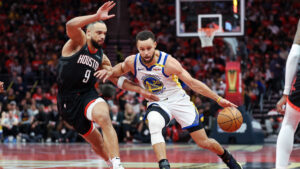 Read more about the article What we learned as Warriors ousted from NBA Cup with loss to Rockets