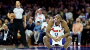 Read more about the article As Sixers keep running into the bizarre, Maxey thinks they’re ‘slowly but surely figuring it out’