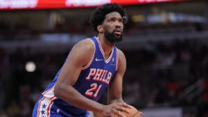 Read more about the article Embiid comes back from sinus fracture ahead of schedule for Sixers vs. Hornets