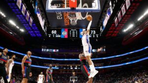 Read more about the article 3 observations after Sixers earn blowout, wire-to-wire win over Pistons