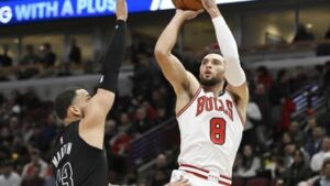 Read more about the article Nets routed by Bulls on second night of back-to-back for third straight loss