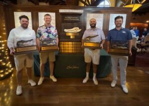 Read more about the article Birdie barrage at Sea Island: Dillon Board team repeats as Gator Bowl Pro-Am champions