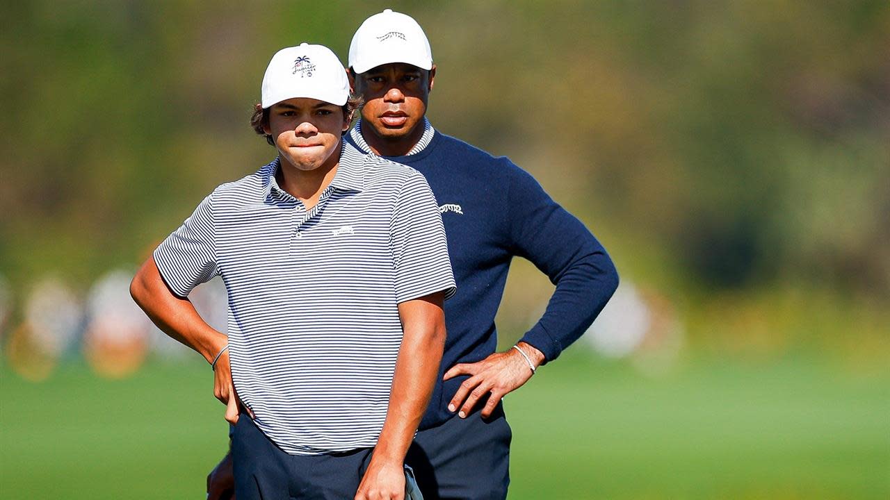 You are currently viewing HLs: Tiger and Charlie Woods, PNC Champ., Round 1