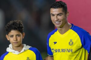 Read more about the article Cristiano Ronaldo Jr wants LeBron James and Bronny James moment with superstar dad