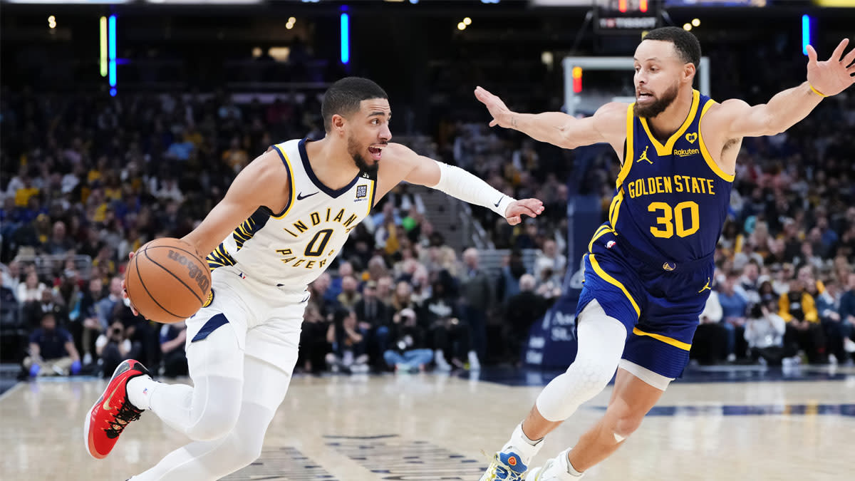 Read more about the article Why Steph vs. Haliburton is matchup to watch in Warriors-Pacers