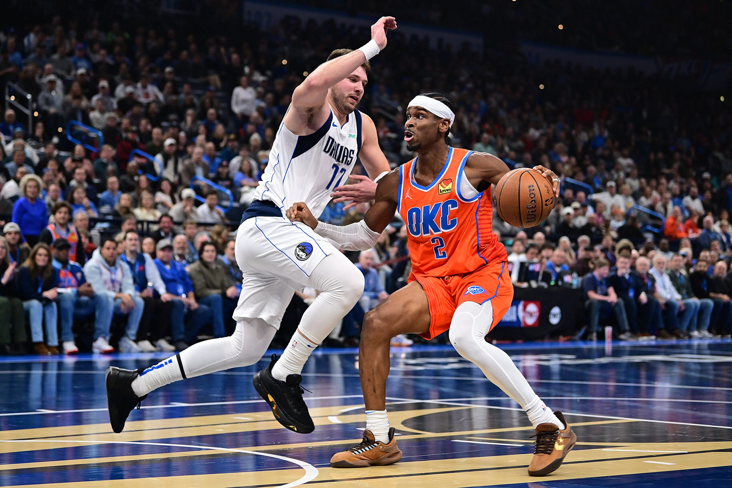 You are currently viewing NBA Cup: Thunder advance to semifinals as Shai Gilgeous-Alexander scores 39, Luka Dončić sputters