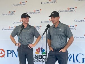 Read more about the article Masters champion Trevor Immelman makes debut at PNC Championship with son Jacob