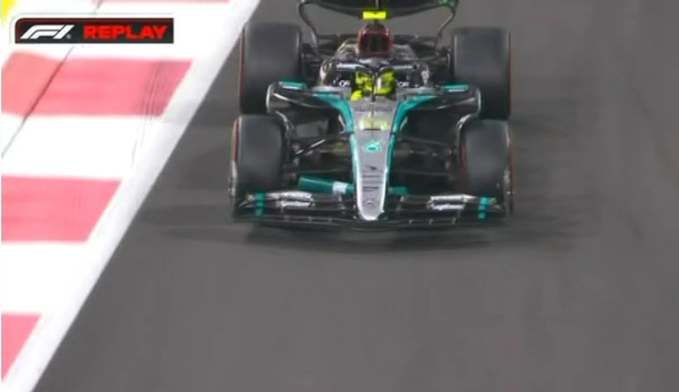 You are currently viewing ‘Messed up’ – Lewis Hamilton’s Mercedes farewell hits the skids with shock bollard accident