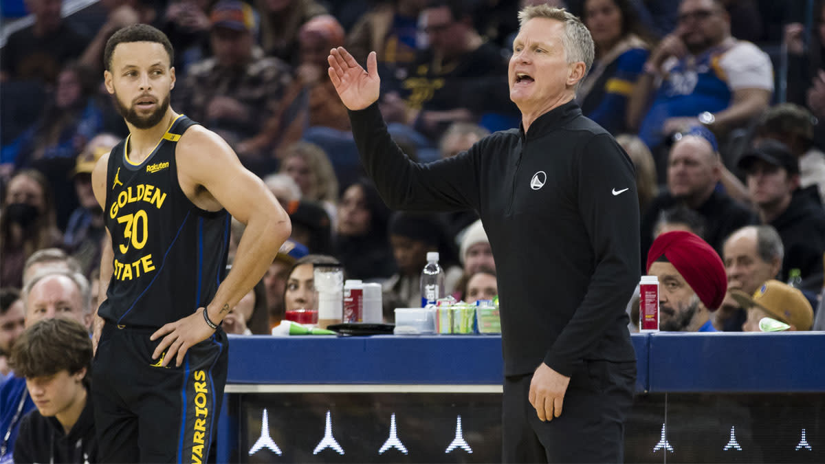 You are currently viewing Steph, Kerr express faith as Warriors’ plans look deficient