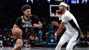 Read more about the article Cameron Johnson scores 25 points, but Nets drop second straight with 102-98 loss to Magic