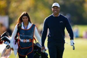 Read more about the article Tiger Woods’ approach to PNC — ‘just trying to have fun’ — rubbing off on Charlie | D’Angelo