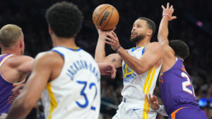 Read more about the article What we learned as Steph struggles in loss to KD, Suns