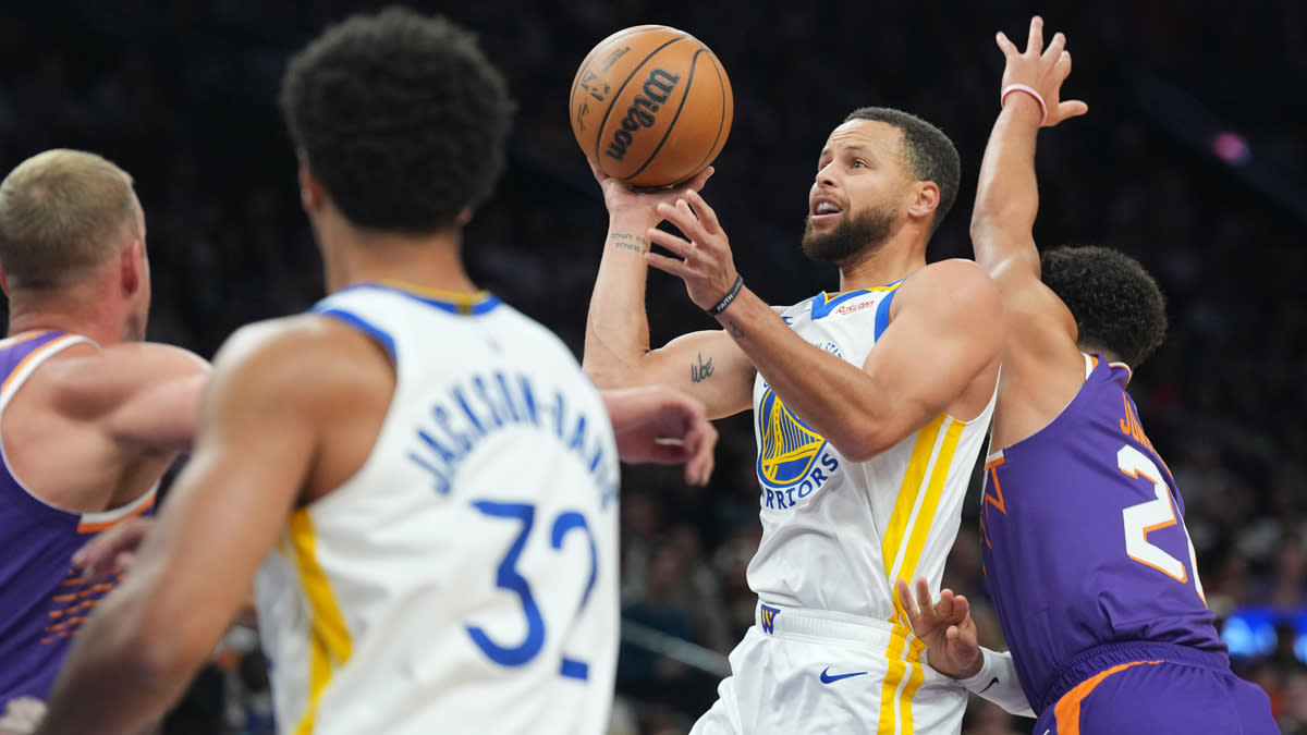 You are currently viewing What we learned as Steph struggles in loss to KD, Suns