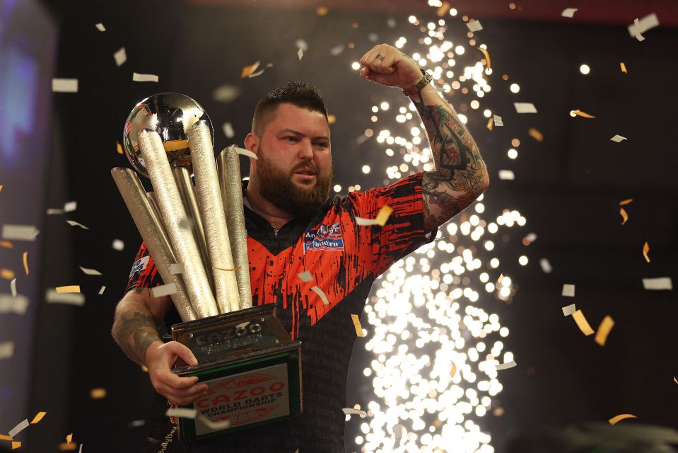 You are currently viewing ‘I can’t speak’ – Michael Smith’s iconic leg of darts had Toni Kroos stunned and Shaquille O’Neal imitating him