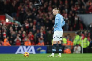 Read more about the article ‘Keep believing’ – Erling Haaland delivers rousing message to Man City fans amid club’s worst form since 2008