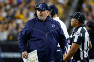 Read more about the article Fans spot hidden clue in Jerry Jones’ coach verdict as Mike McCarthy has one thing in his favour to keep Cowboys job