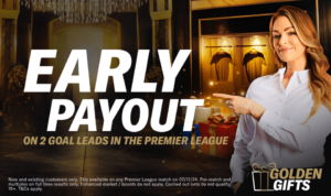 Read more about the article Golden Gifts Offer: Early Payout On Two-Goal Leads In The Premier League with BetMGM