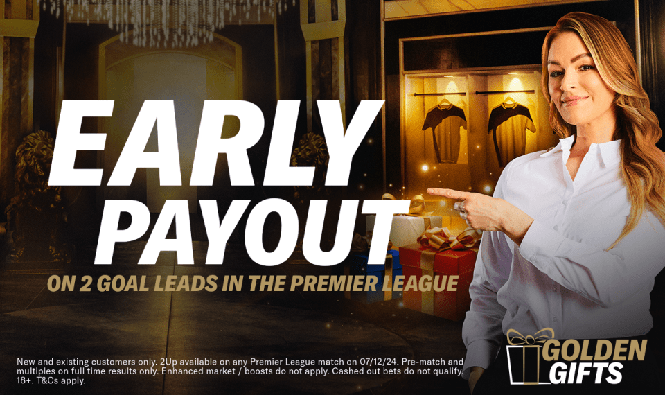 You are currently viewing Golden Gifts Offer: Early Payout On Two-Goal Leads In The Premier League with BetMGM