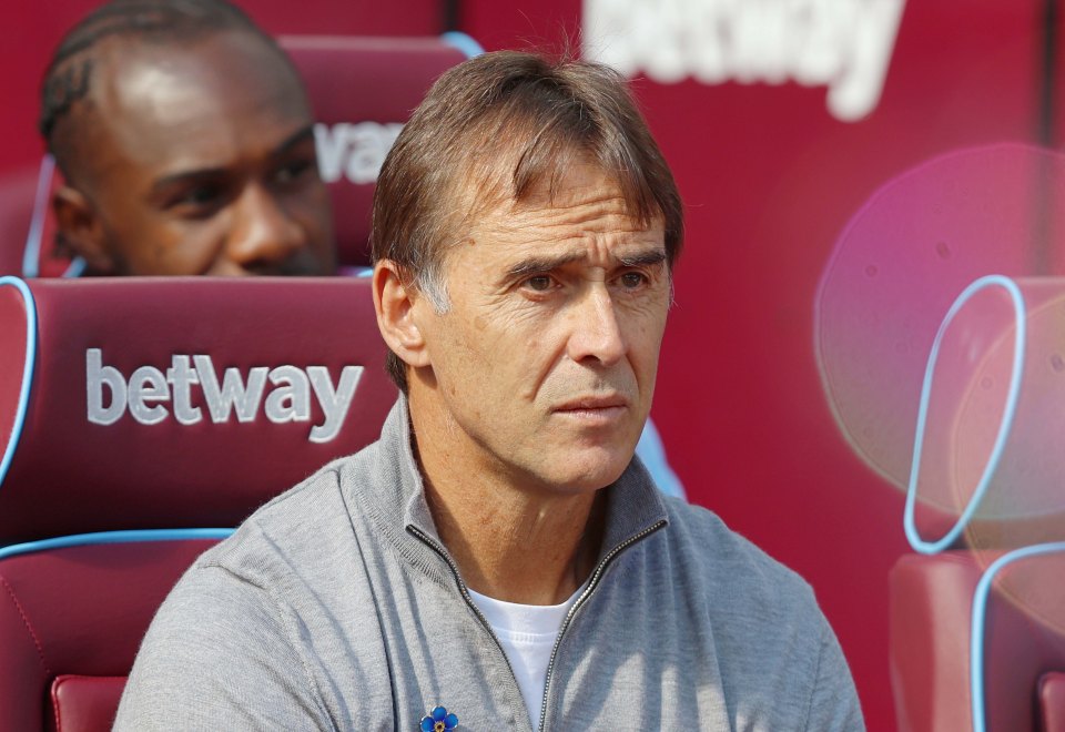 Read more about the article Julen Lopetegui on the brink of West Ham sack with three possible replacements waiting