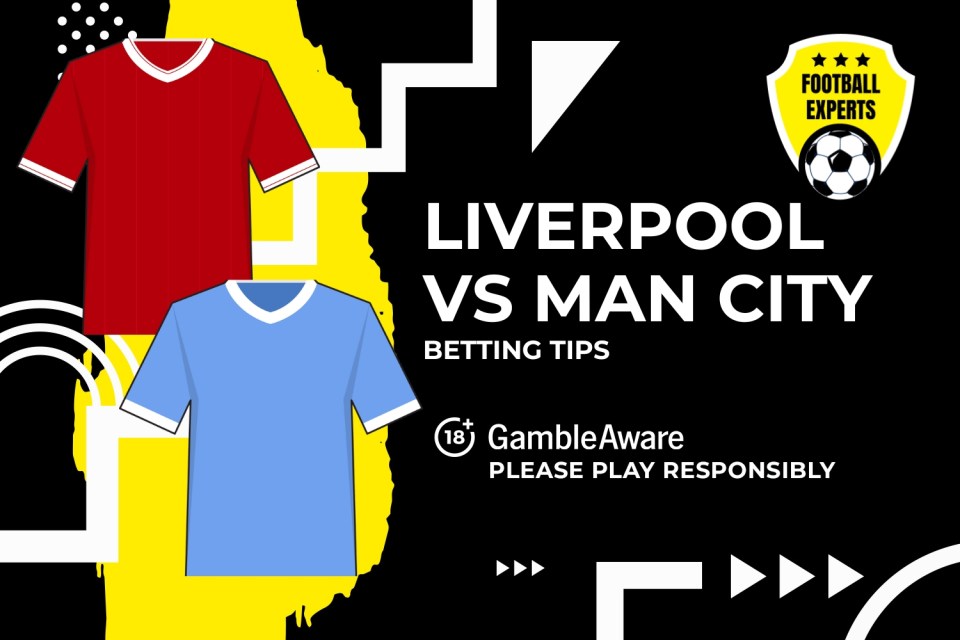 You are currently viewing Liverpool vs Manchester City predictions, odds and betting tips