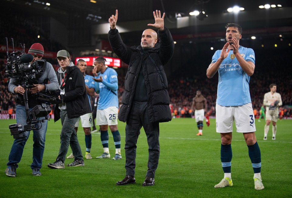 You are currently viewing ‘Nothing lasts forever’ – Simon Jordan slams ‘ungracious’ Liverpool fans over Pep Guardiola chants