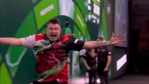 Read more about the article Nick Kenny bursts into tears after knocking Raymond van Barneveld out of PDC World Championship