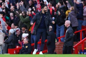 Read more about the article Ruben Amorim makes Man United history in first league game at Old Trafford as Marcus Rashford overtakes Eden Hazard