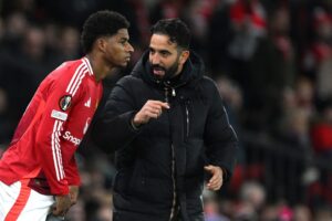 Read more about the article ‘Hard situation’ – Ruben Amorim questions decision-making of Marcus Rashford’s team over bombshell transfer revelation