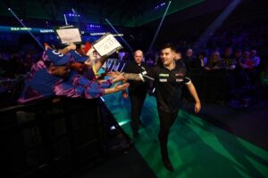 Read more about the article Luke Littler discovers first opponent with teenage sensation set for all-British clash at World Darts Championship