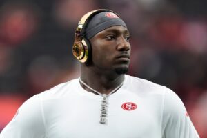 Read more about the article ‘You wet the bed’ – Shannon Sharpe says football gods ‘humbled’ $75million 49ers captain after deleted X post