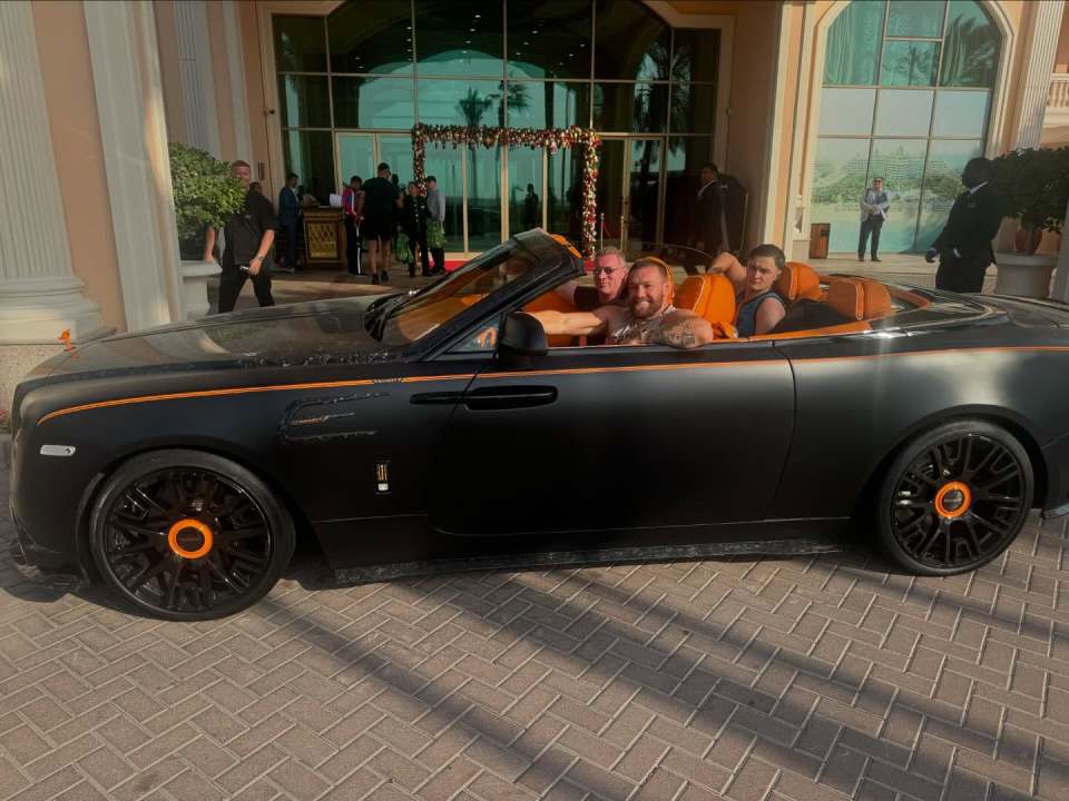 You are currently viewing Conor McGregor adds brand-new luxury car to multi-million pound collection as he teases BKFC debut and Logan Paul fight