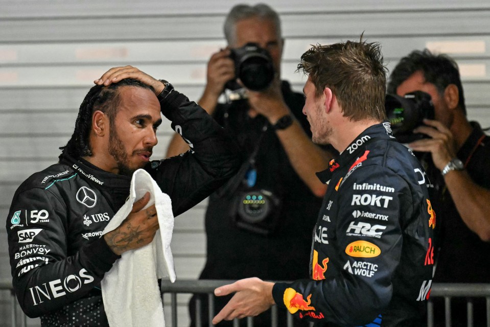 You are currently viewing The reason why Lewis Hamilton will love F1’s swearing penalty despite telling Max Verstappen not to serve it