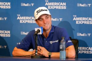 Read more about the article ‘It’s definitely win’: Justin Thomas focuses on victory after close call at American Express