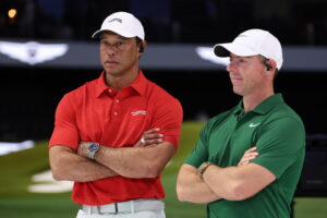 Read more about the article With Tiger Woods, Rory McIlroy playing, TGL posts bounceback ratings