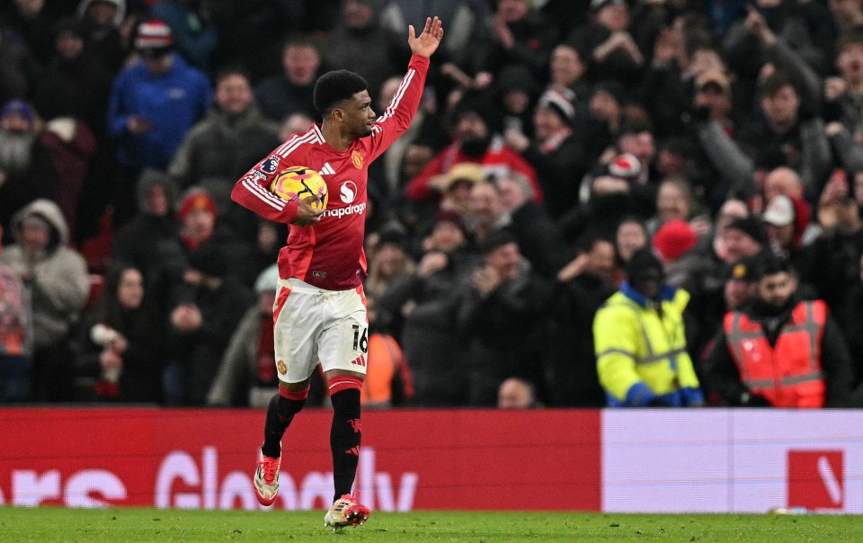 Read more about the article Amad Diallo goal celebration: Manchester United’s breakout star reveals Real Madrid inspiration behind new gesture