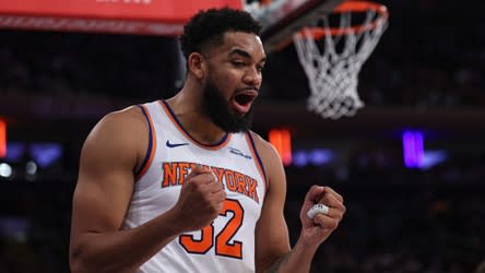 Read more about the article Karl-Anthony Towns scores 31, Knicks take ninth-straight with 119-103 win over Jazz