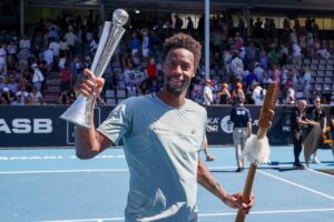 Read more about the article Gael Monfils makes history as oldest winner on ATP Tour