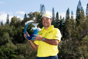 Read more about the article Hideki Matsuyama completes Hawaiian Slam with record performance at 2025 The Sentry