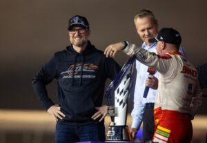 Read more about the article Dale Earnhardt Jr. enters Daytona 500 (as owner) and guess who’s buying the whiskey!