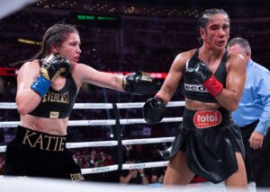 Read more about the article Eddie Hearn gives update on Katie Taylor vs Amanda Serrano trilogy with two glamour venues eyed