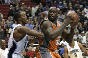 Read more about the article ‘Do we need to throw hands?’ Shaquille O’Neal-Dwight Howard beef still going strong in 2025