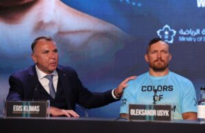 Read more about the article Oleksandr Usyk won’t be back in a boxing ring for a while after beating Tyson Fury again