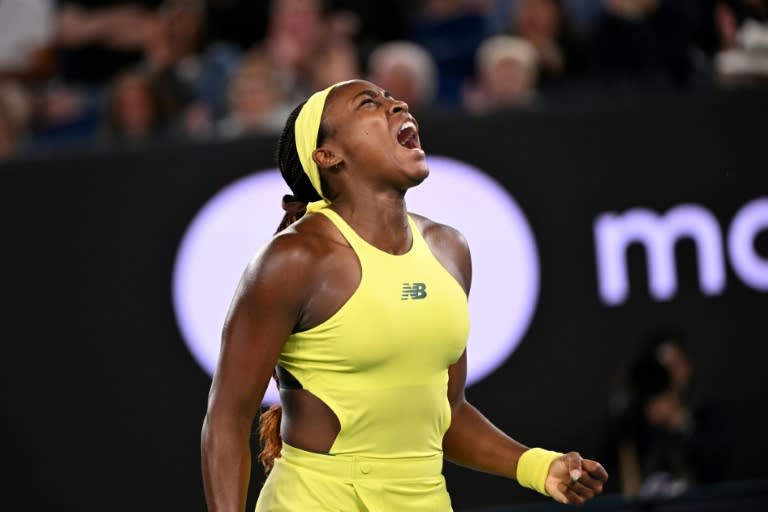 Read more about the article Gauff overcomes wobble to roll into Australian Open last 32