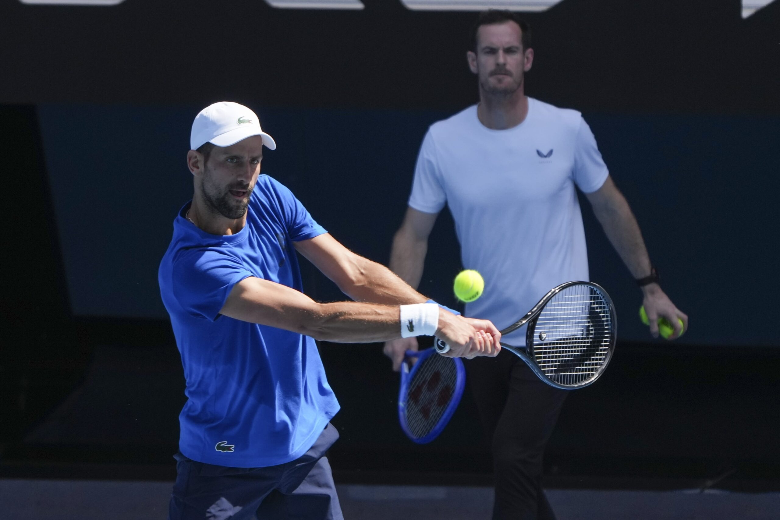 You are currently viewing Imagine if Messi coached Ronaldo: Novak Djokovic and Andy Murray team up at the Australian Open