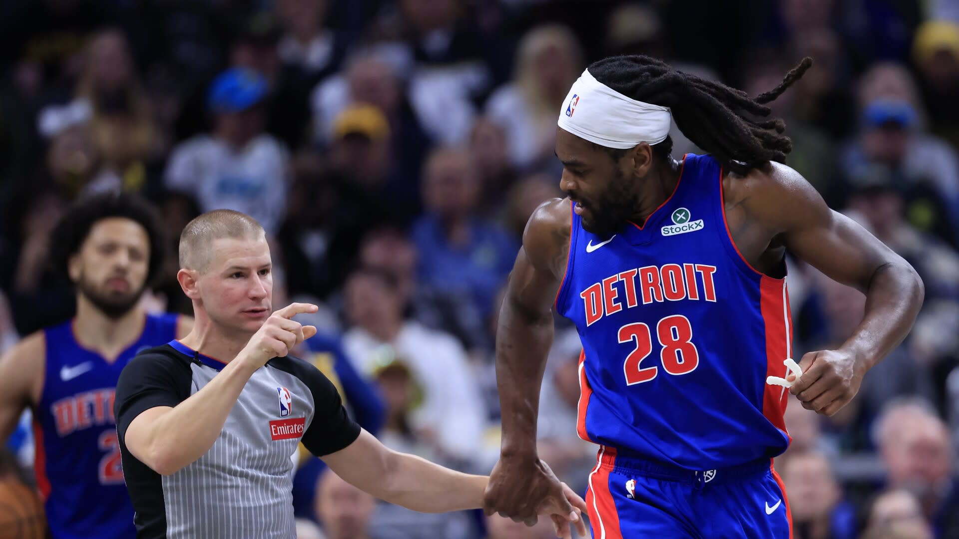 You are currently viewing After ejection Wednesday, Pistons’ Isaiah Stewart suspended one game for exceeding Flagrant Foul points limit